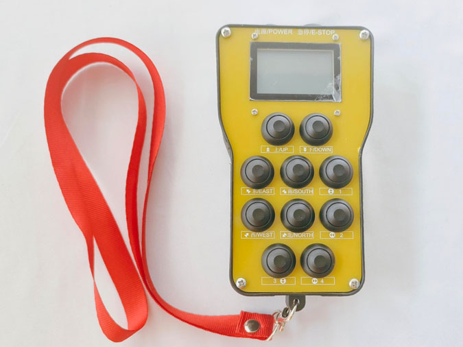 10路雙速開關(guān)量工業(yè)遙控器